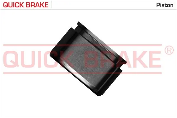 Piston, brake caliper